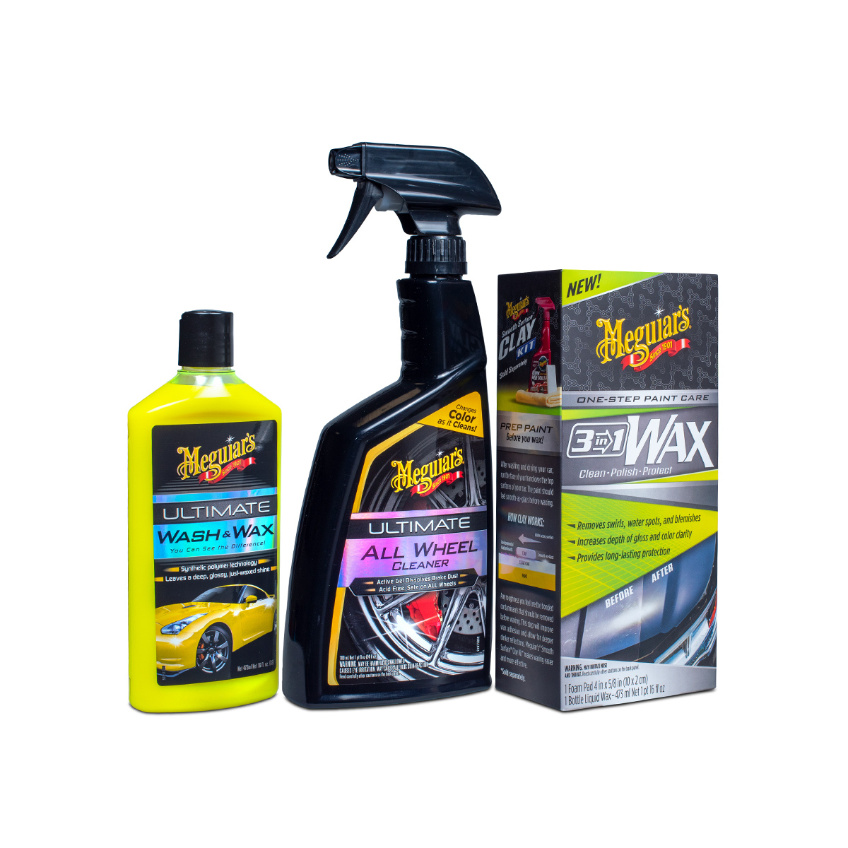 E-shop Sada na starostlivosť o auto Meguiar's Essentials Car Care Kit