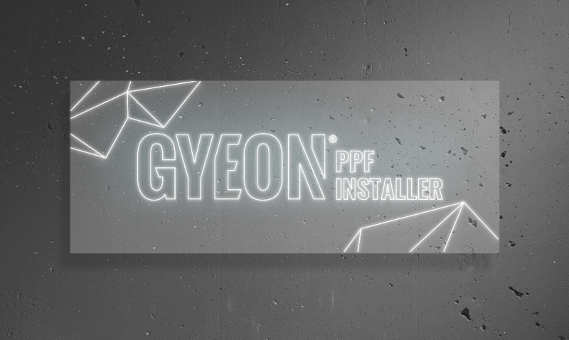 Priehľadný LED panel Gyeon LED Type 6 PPF Installer 100x40 cm