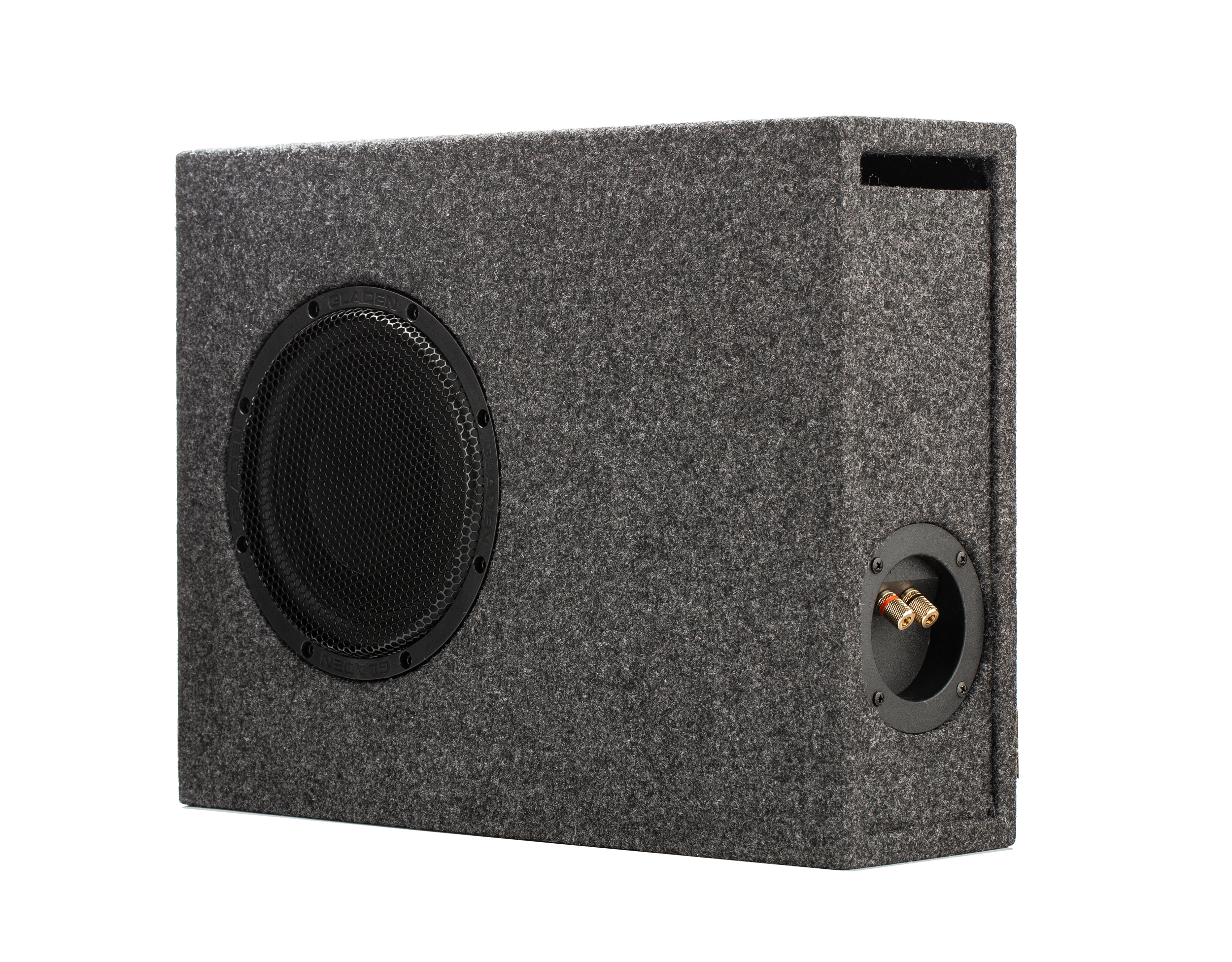 E-shop Subwoofer Gladen Gamma GS08-SLIM-VB