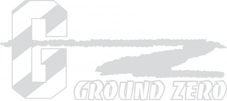 E-shop Samolepka Ground Zero Sticker Silver GZ (820 x 120 mm)