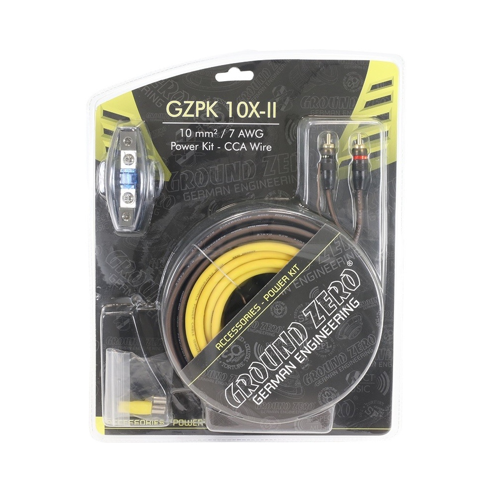 E-shop Káblová sada Ground Zero GZPK 10X-II