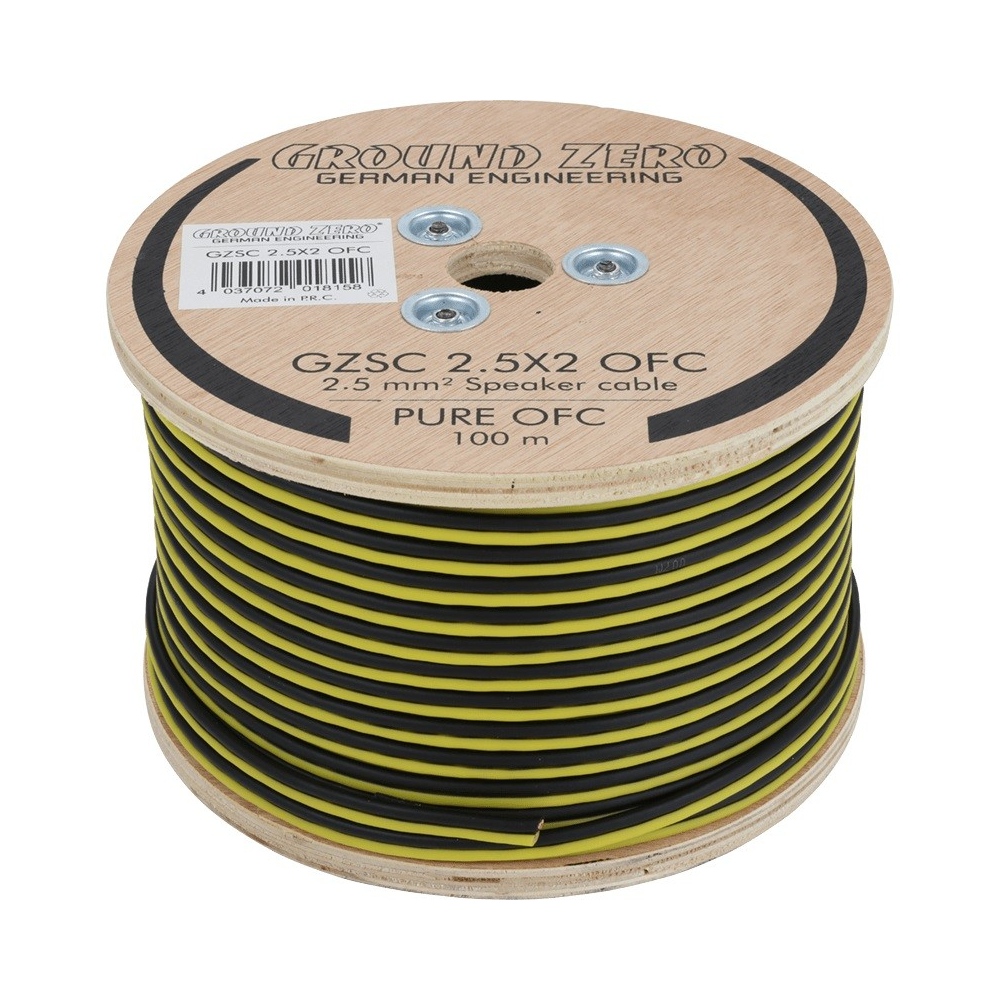 E-shop Repro kábel Ground Zero GZSC 2.5X2-OFC metráž