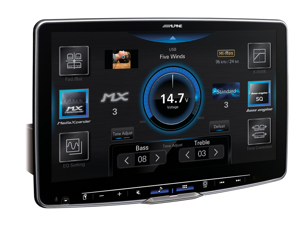 E-shop Multimediálne autorádio Alpine iLX-F115DU
