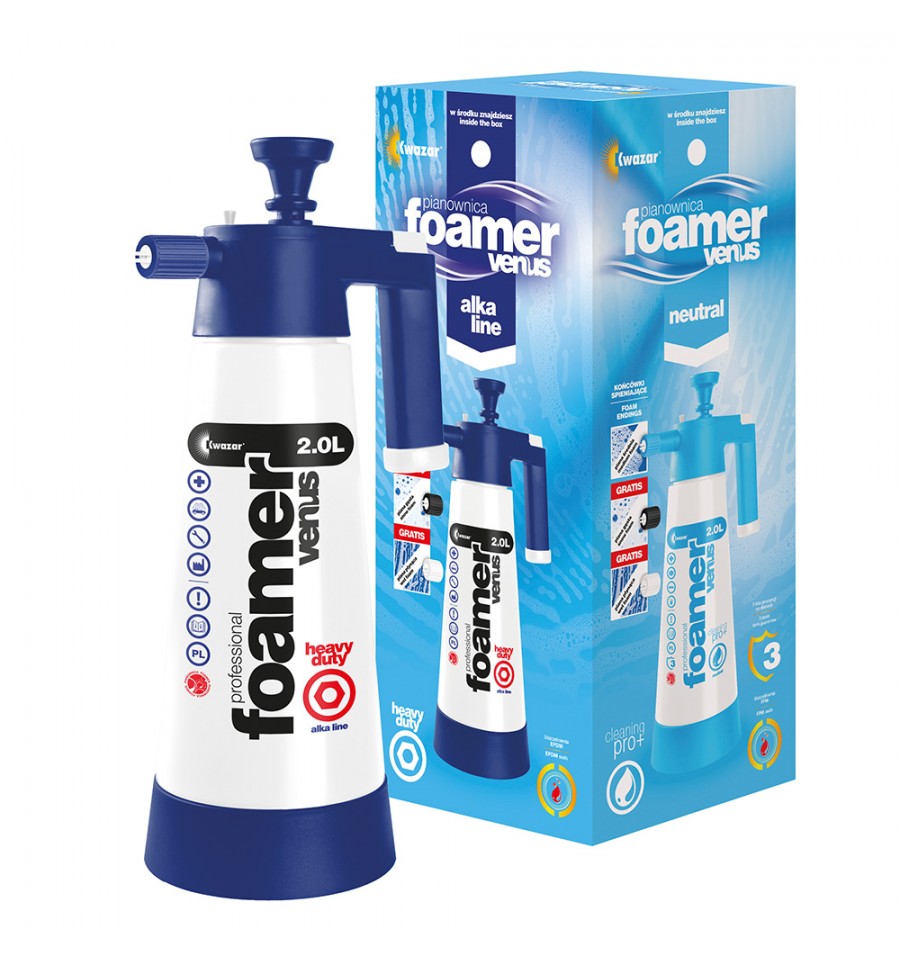 E-shop Napeňovač Kwazar Venus Super Foamer HD ALKA LINE 2 l + Extra Foam Endings