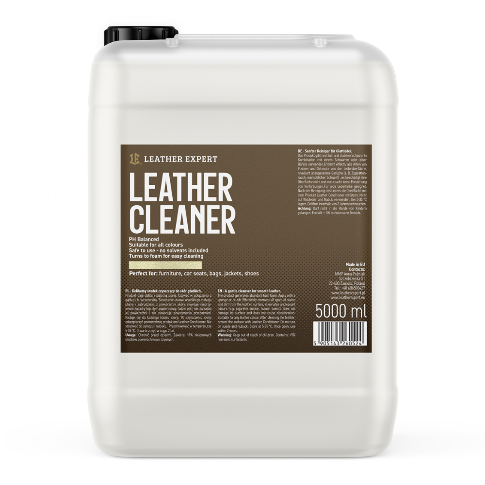 E-shop Čistič kože Leather Expert - Leather Cleaner (5 l)