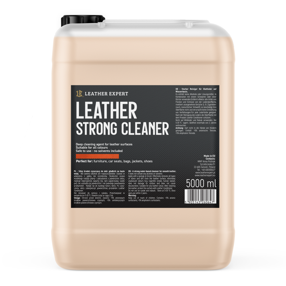 E-shop Silný čistič kože Leather Expert - Leather Strong Cleaner (5 l)