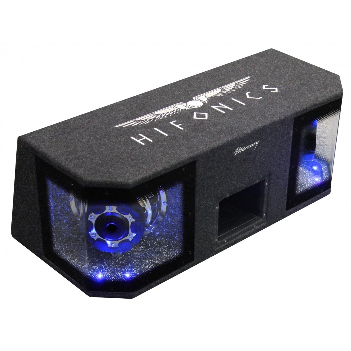 E-shop Dvojitý subwoofer v boxe Hifonics MR8DUAL
