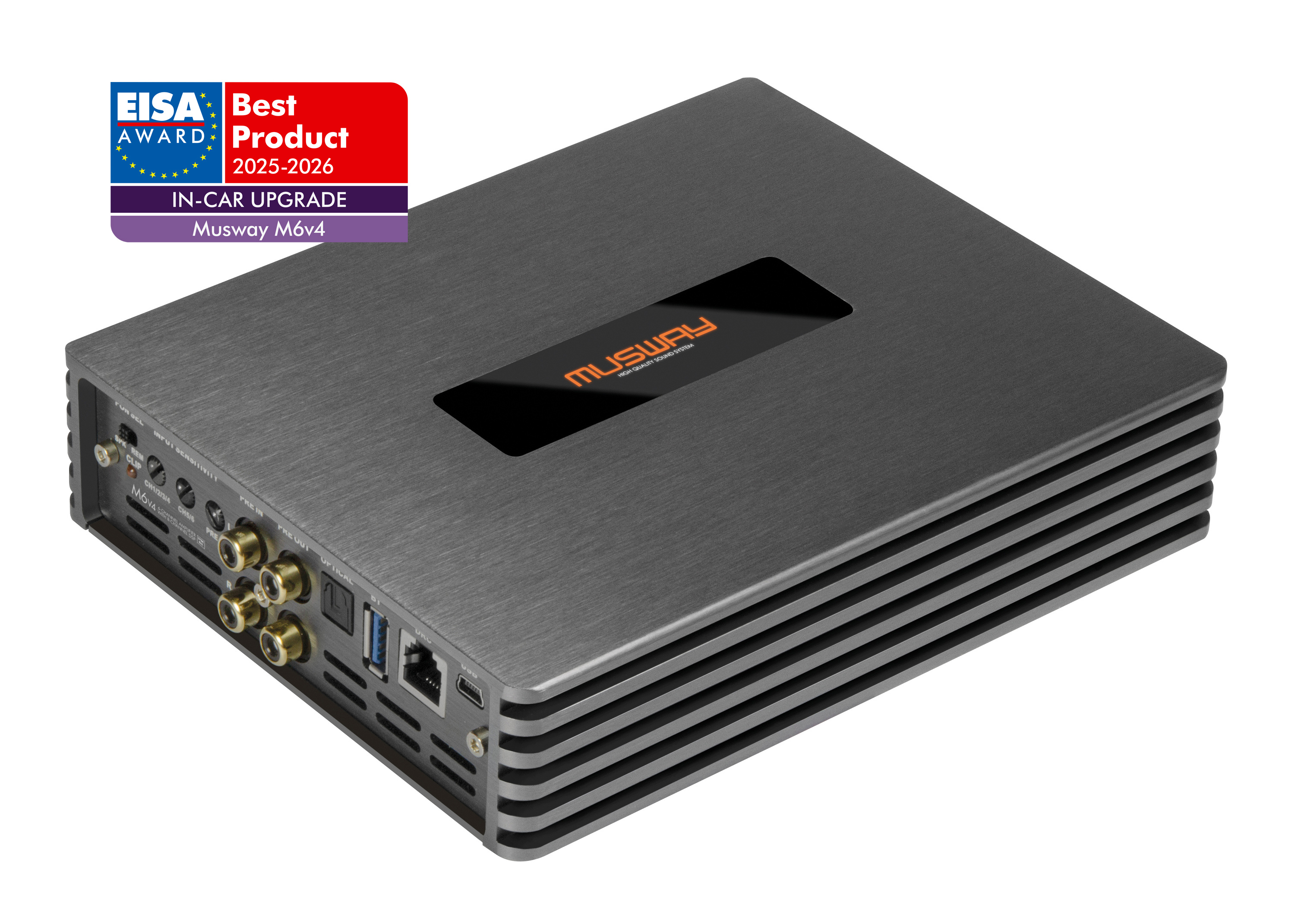 E-shop Zosilňovač s DSP procesorom Musway M6v4