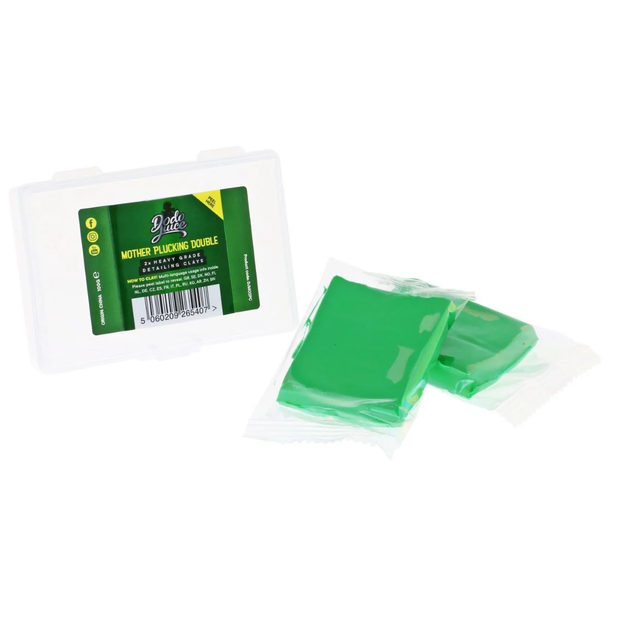 E-shop Tvrdý clay Dodo Juice Mother Plucker Heavy Grade Detailing Clay (2 x 50 g)
