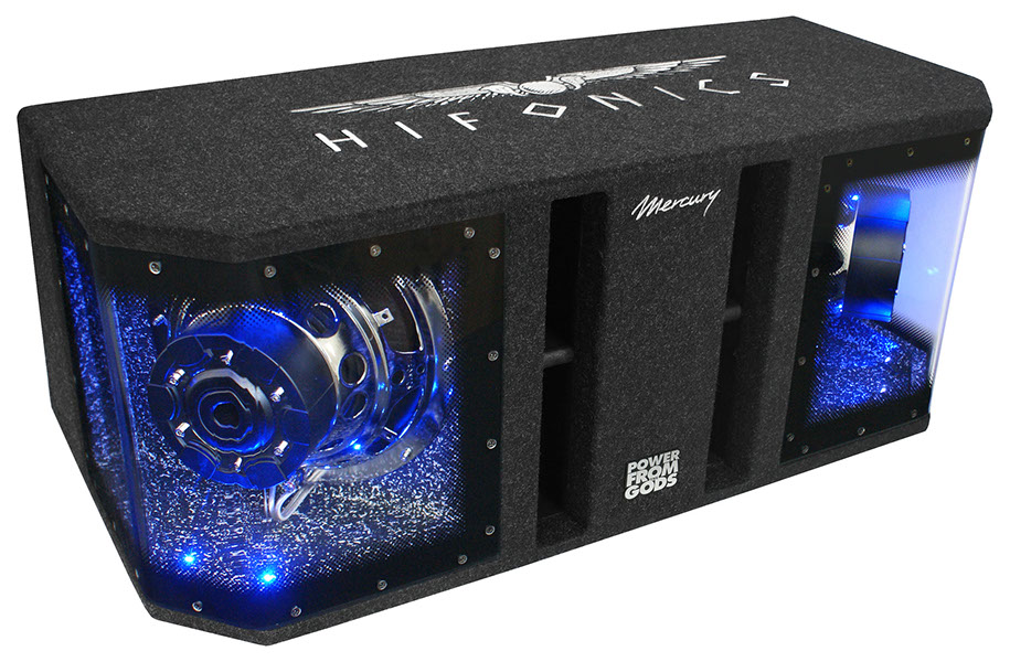 E-shop Dvojitý subwoofer v boxe Hifonics MR10DUAL