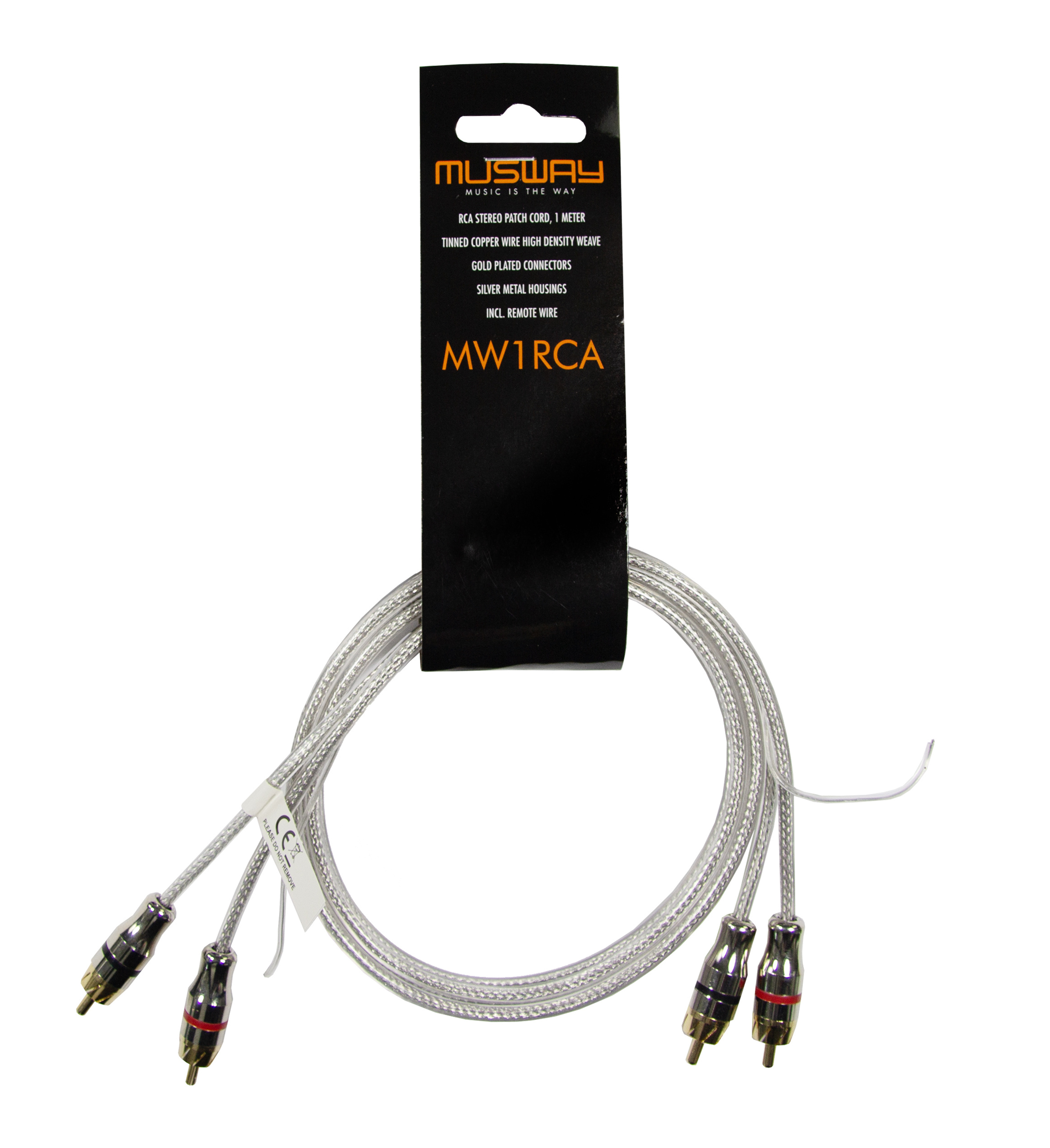 E-shop RCA kábel Musway MW1RCA