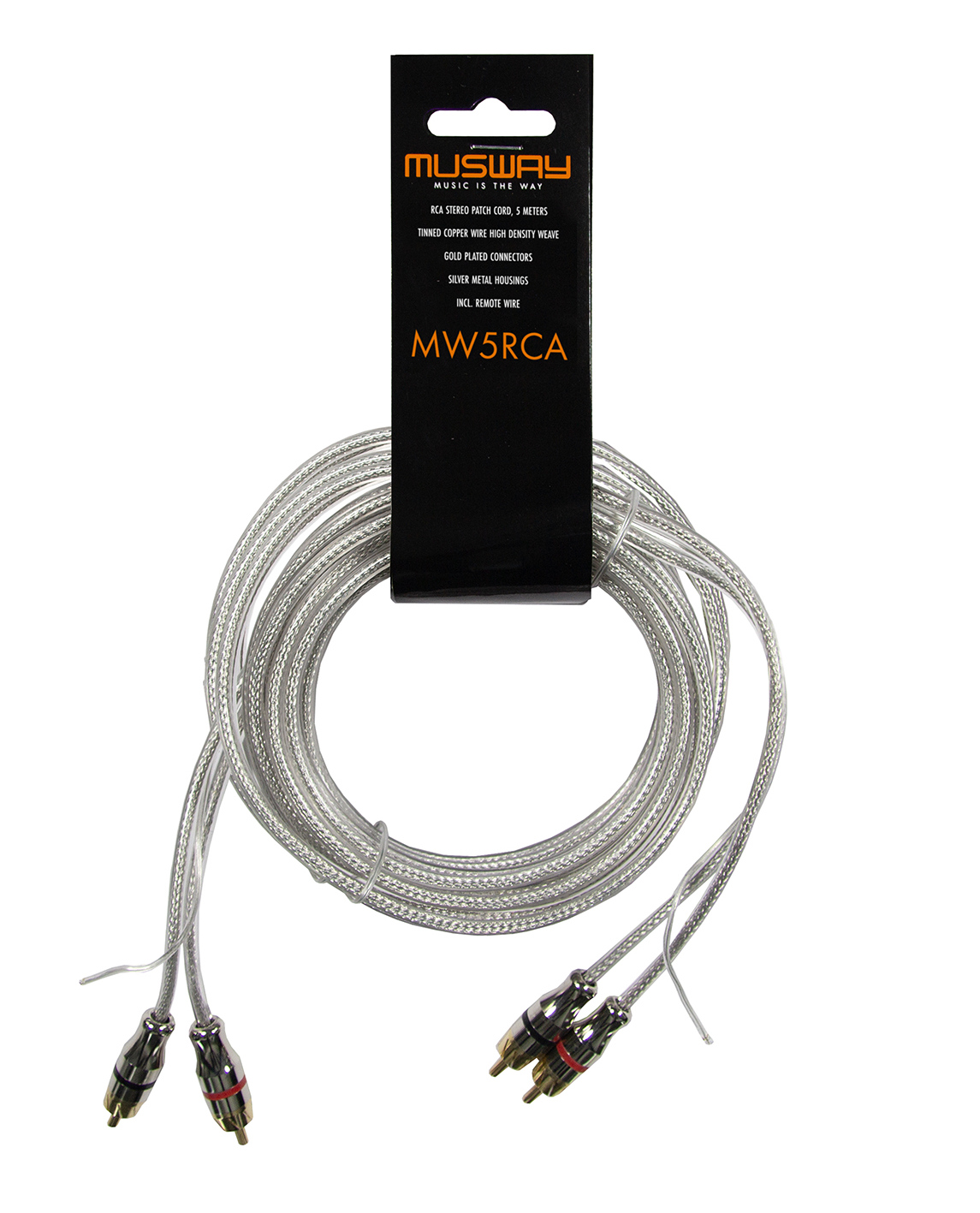 E-shop RCA kábel Musway MW5RCA