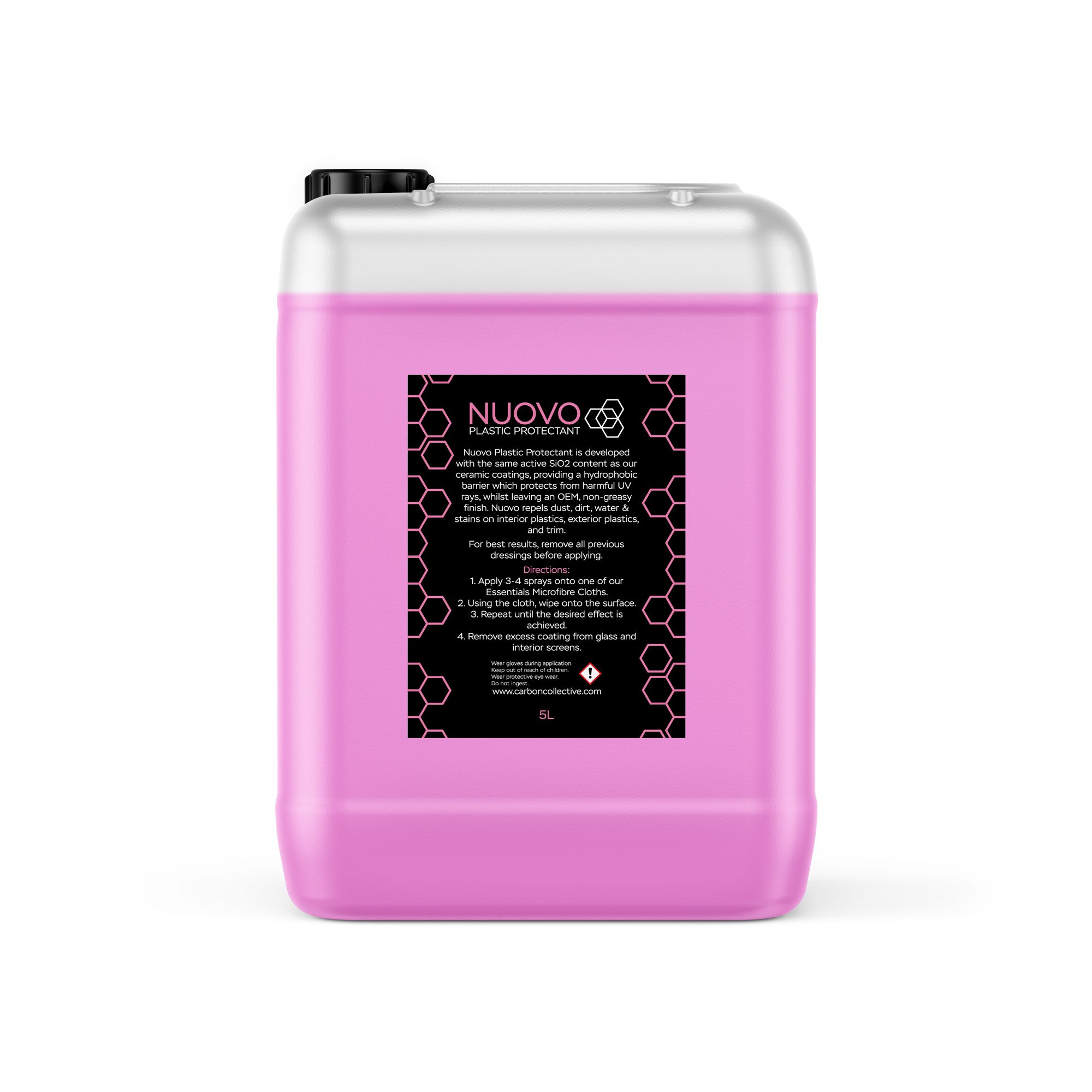 E-shop Keramický detailer na plasty Carbon Collective Nuovo SiO2 Plastic Protectant (5 l)