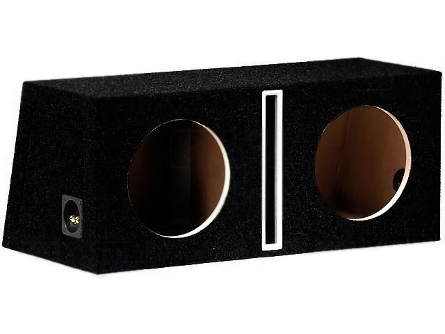 E-shop Bassreflexová dvojitá ozvučnica Basser B1035SX2 Black