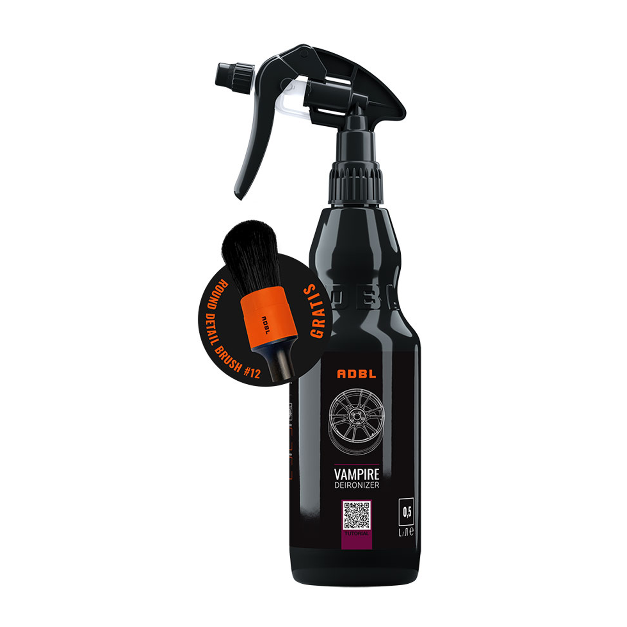 E-shop Odstraňovač vzdušnej hrdze ADBL Vampire (500 ml) + Brush 12