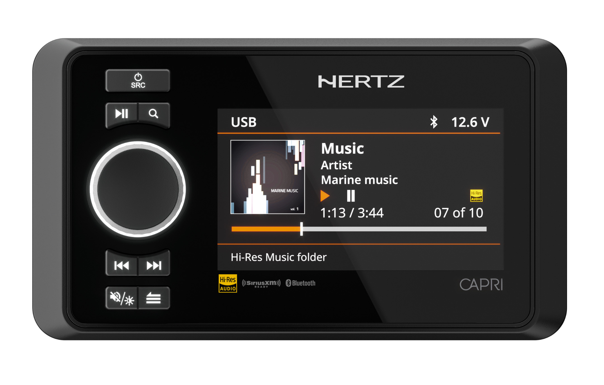 E-shop Prijímač digitálnych médií Hertz Capri H100 DAB+