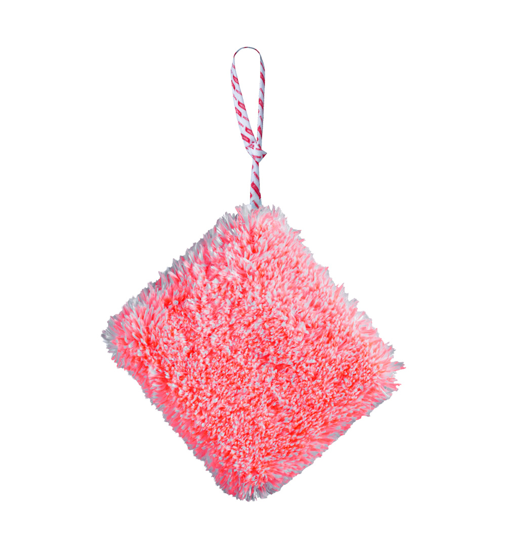 E-shop Mikrovláknová špongia Purestar Creamy Wash Pad Neon Peach
