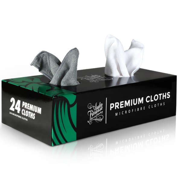 E-shop Sada utierok z mikrovlákna Auto Finesse Premium Cloth Box (24 pack)