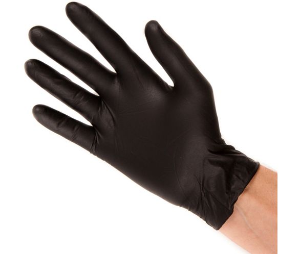 E-shop Chemicky odolná nitrilová rukavica Black Mamba Nitrile Glove - S