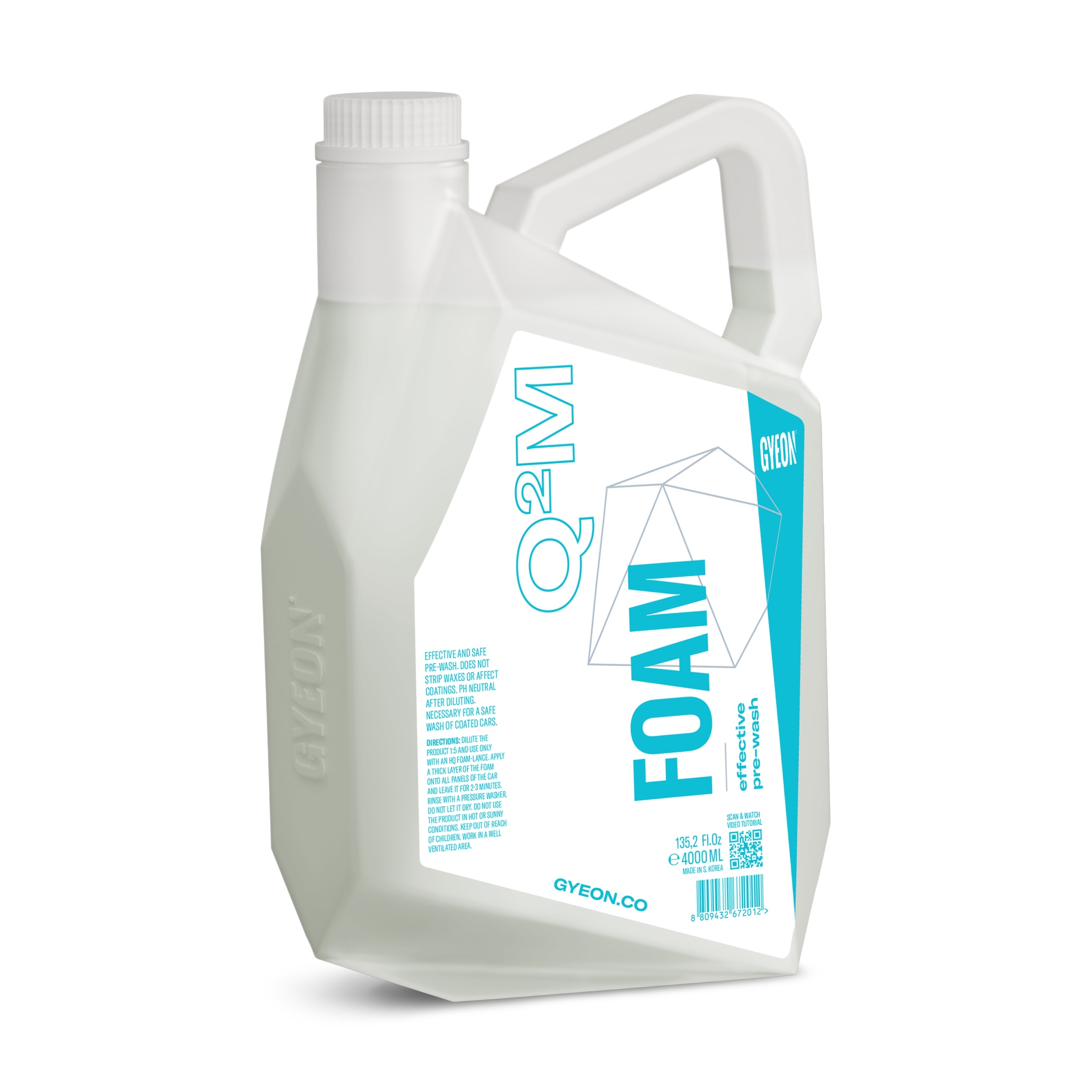 E-shop Aktívna pena Gyeon Q2M Foam (4 l)