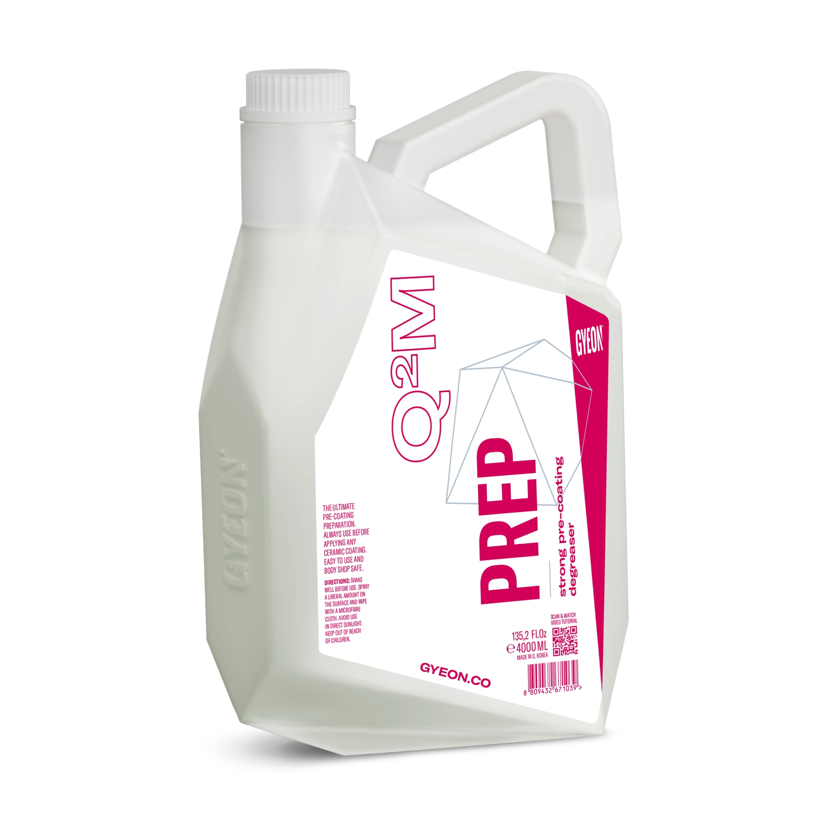 E-shop Čistič a odmasťovač povrchu Gyeon Q2M Prep (4 l)