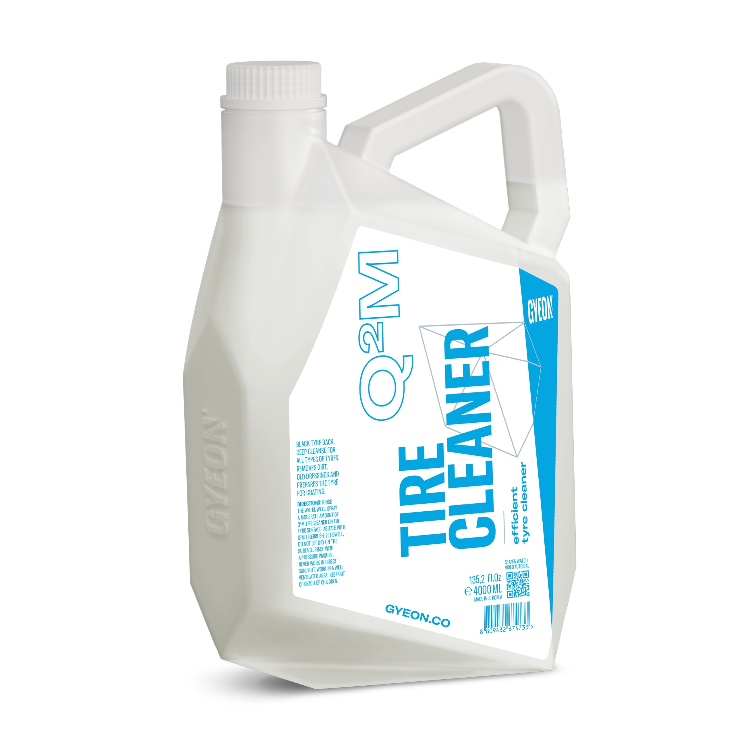 E-shop Čistič pneumatík Gyeon Q2M TireCleaner (4 l)