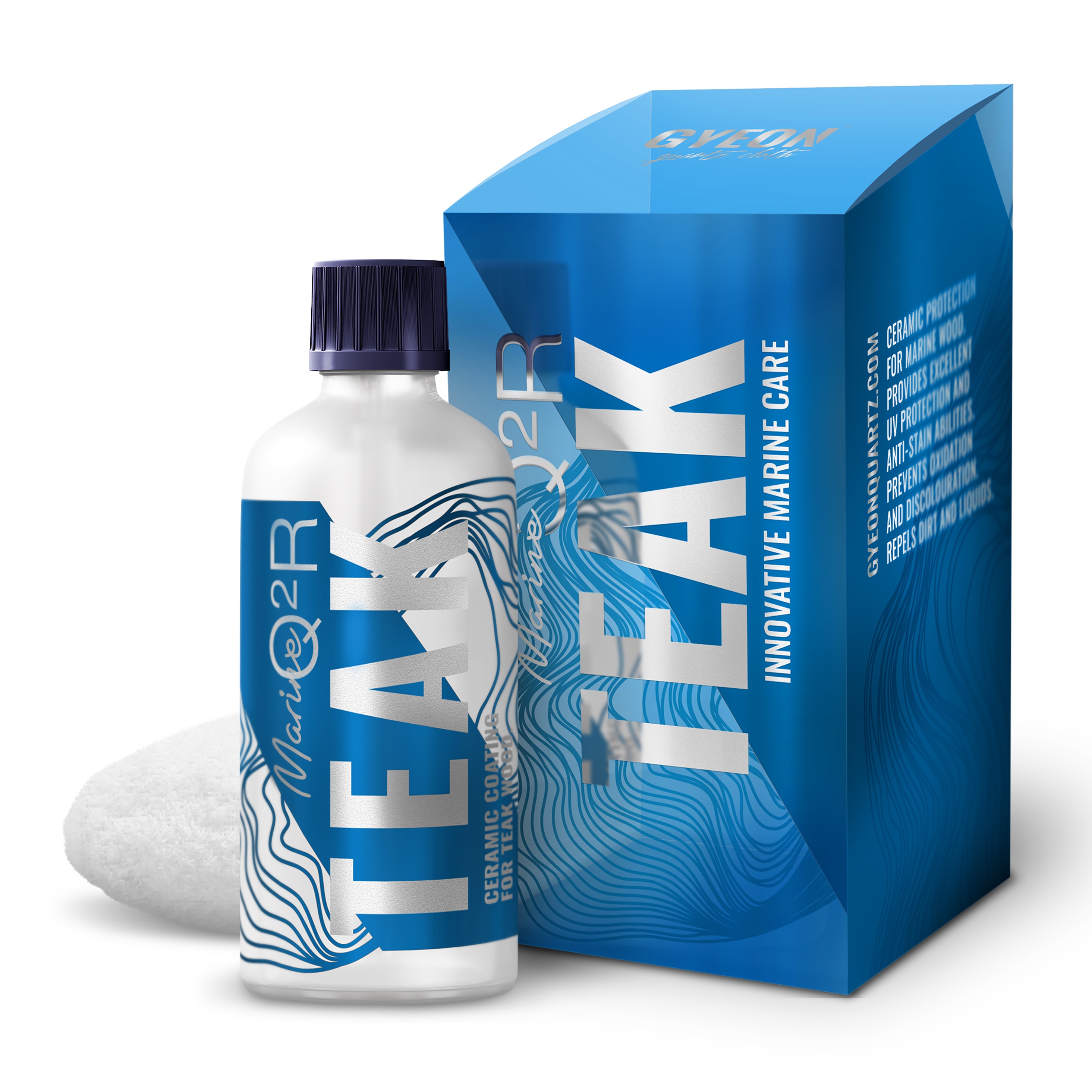 E-shop Keramický povlak pre drevené materiály na lodiach Gyeon Q2R Teak (100 ml)