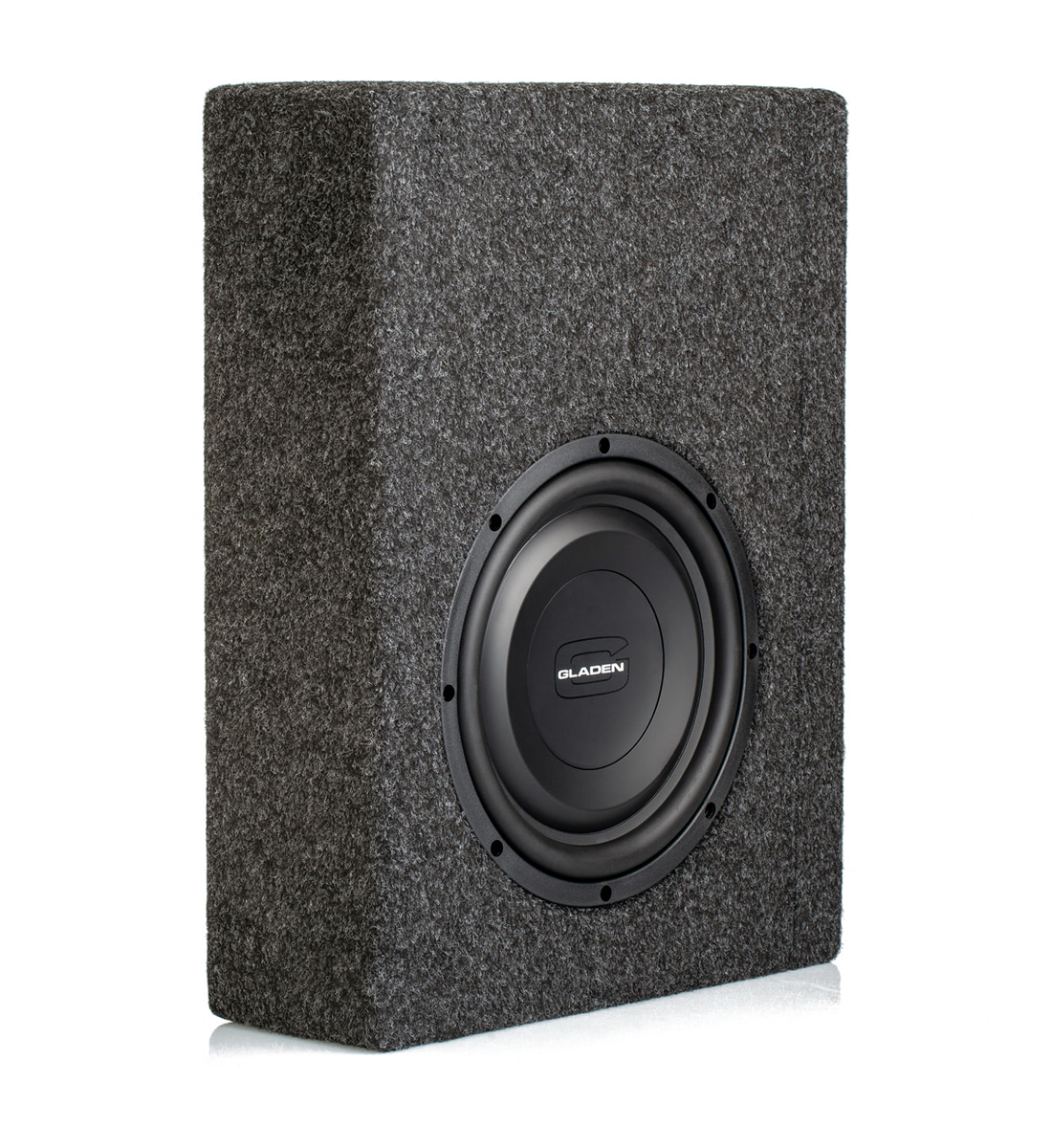 E-shop Aktívny subwoofer v boxe Gladen RS-X 10 SLIM SB-CU-AC