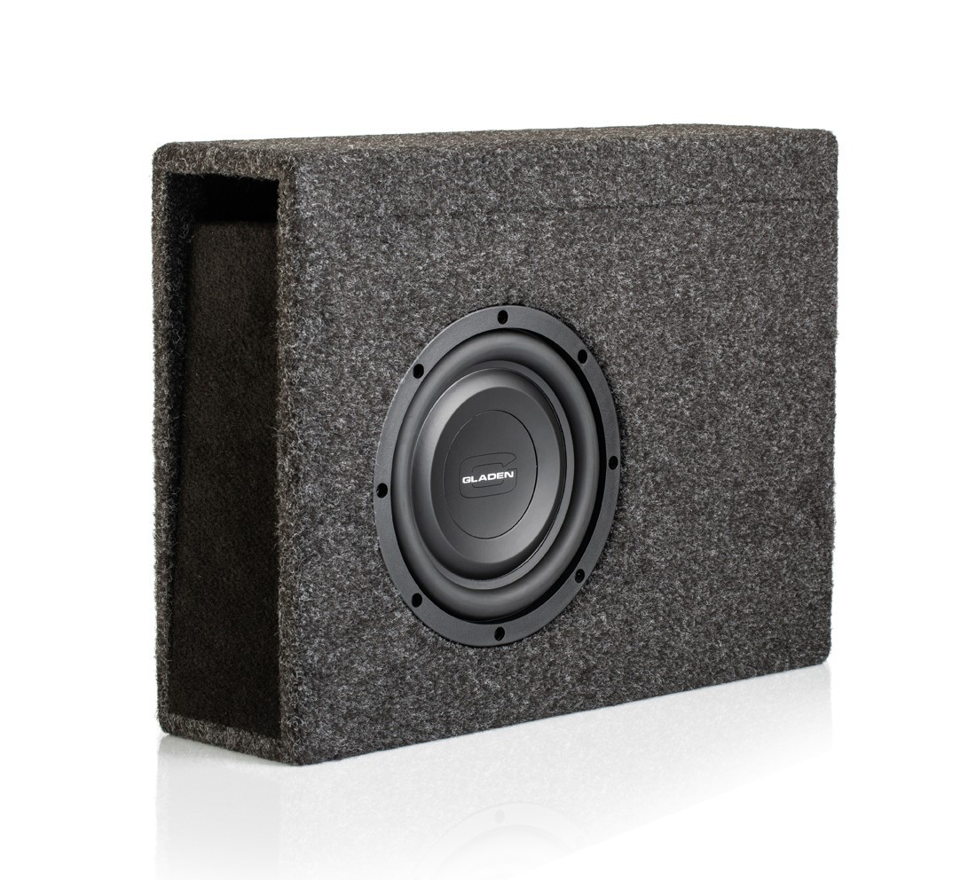 E-shop Aktívny subwoofer v boxe Gladen RS-X 08 SLIM VB-CU-AC