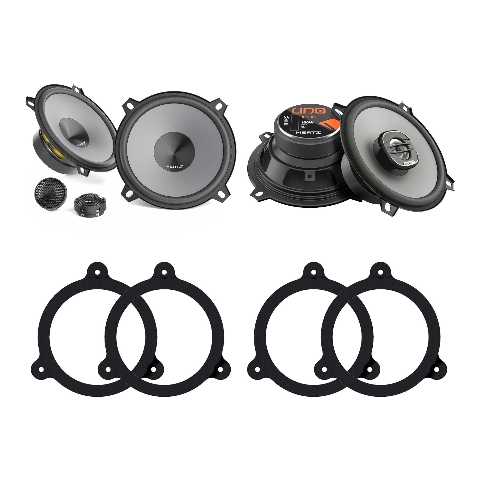 E-shop Reproduktory do Renault Megane III set č. 1