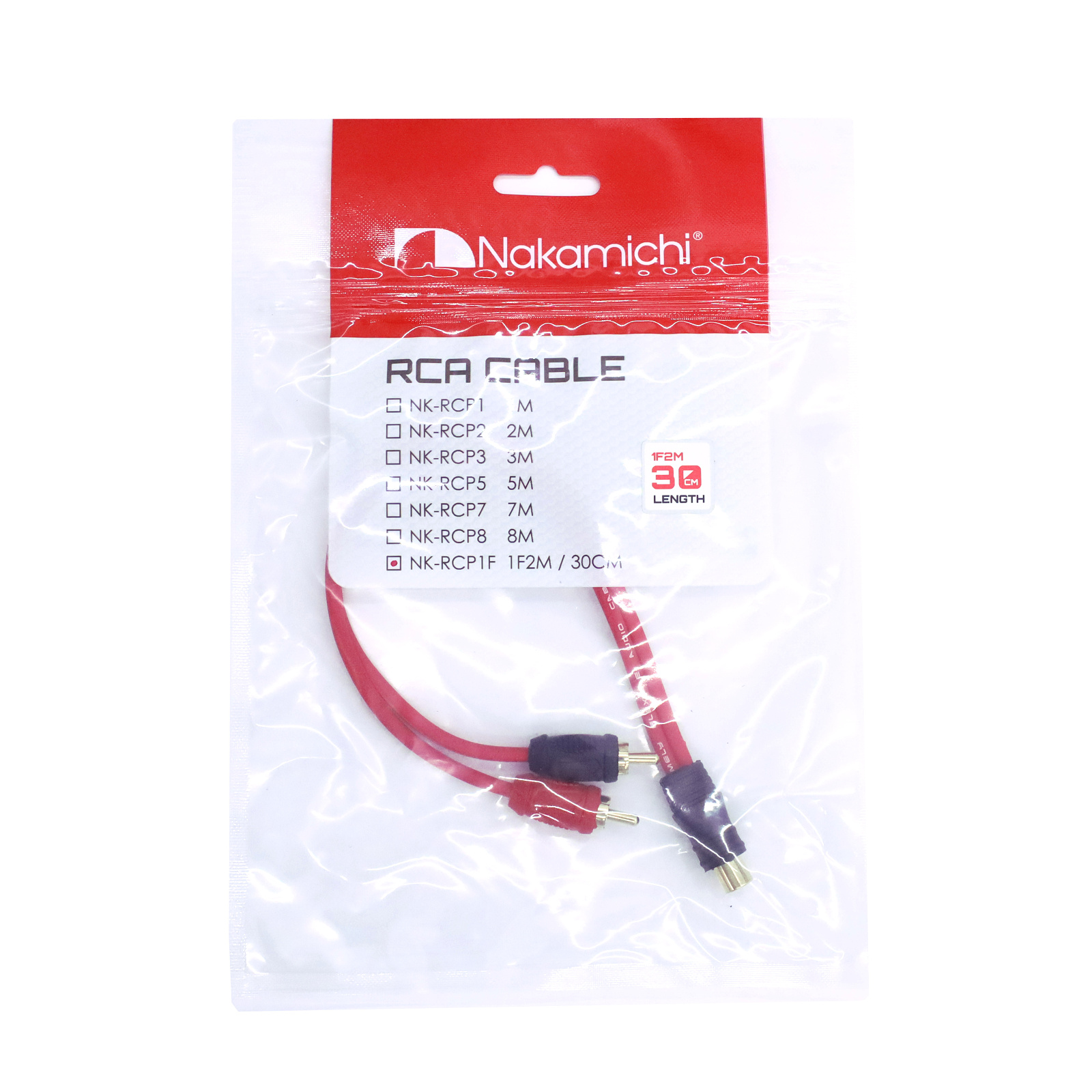 E-shop Signálový Y kábel Nakamichi NK-RCP1F