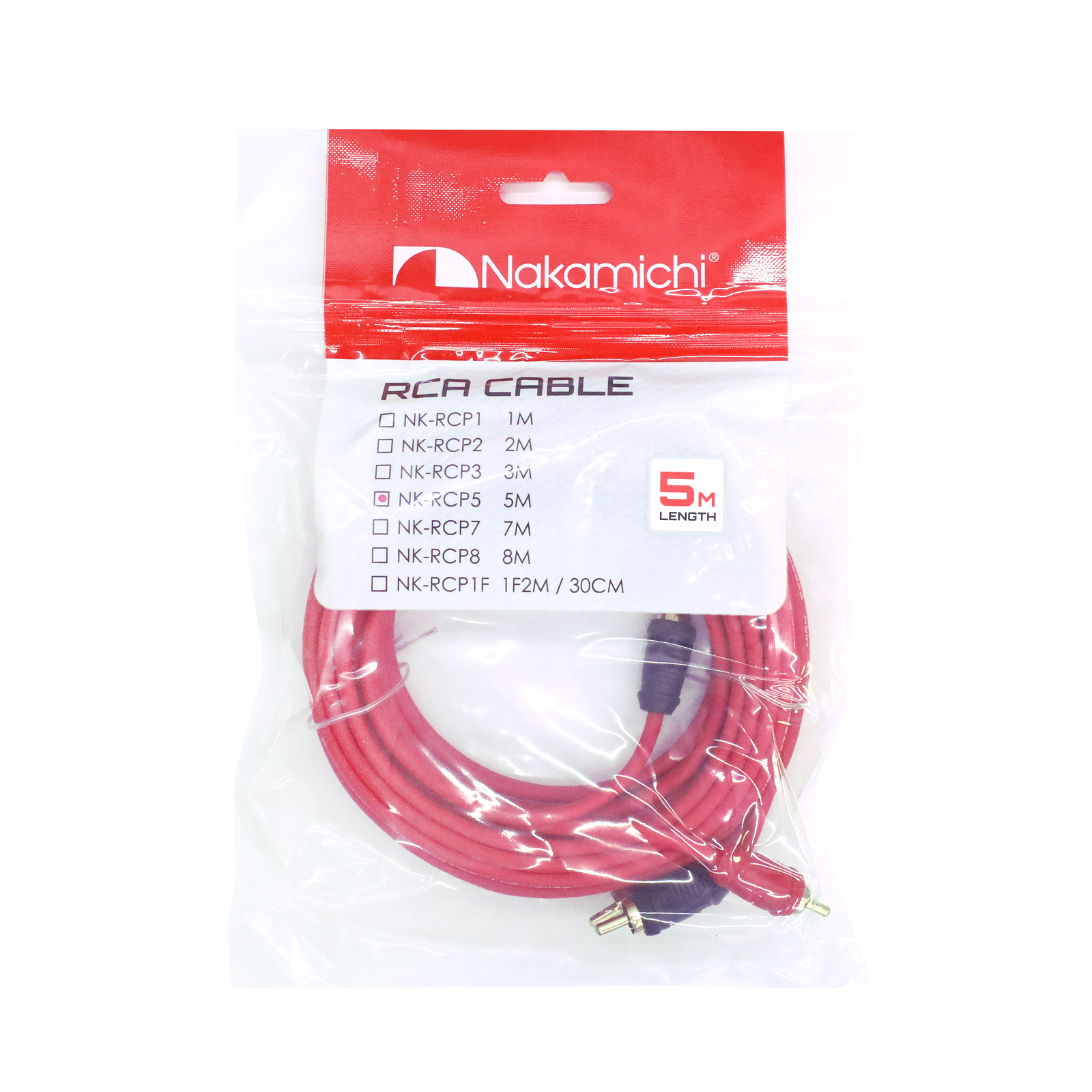 E-shop Signálový kábel Nakamichi NK-RCP5