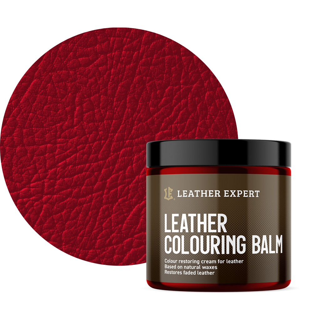 E-shop Balzam na kožu Leather Expert - Leather Colouring Balm Red (250 ml)