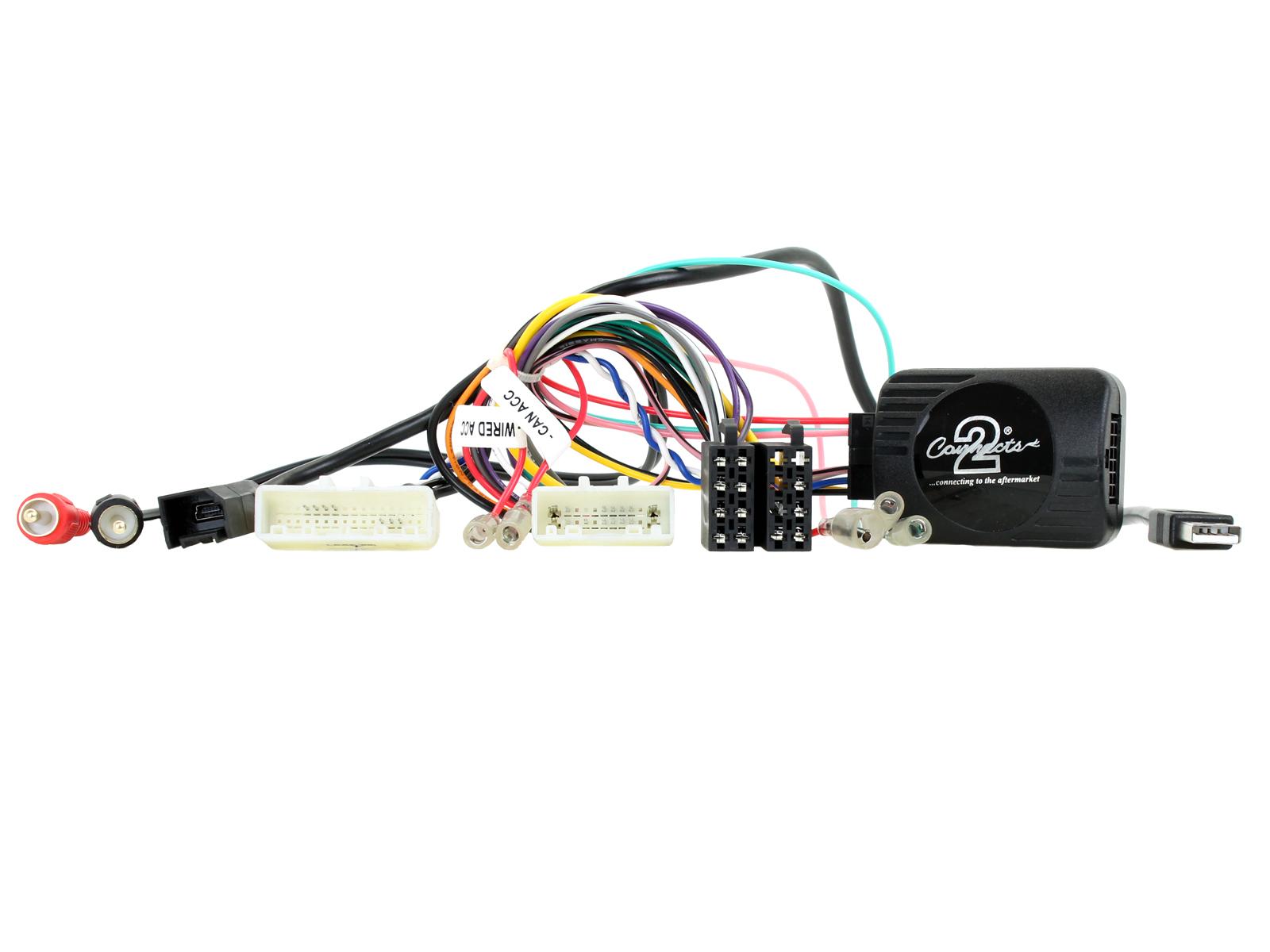 E-shop Adaptér ovládania tlačidiel na volante Nissan Pulsar, Qashqai, X-Trail Connects2 CTSNS009.2