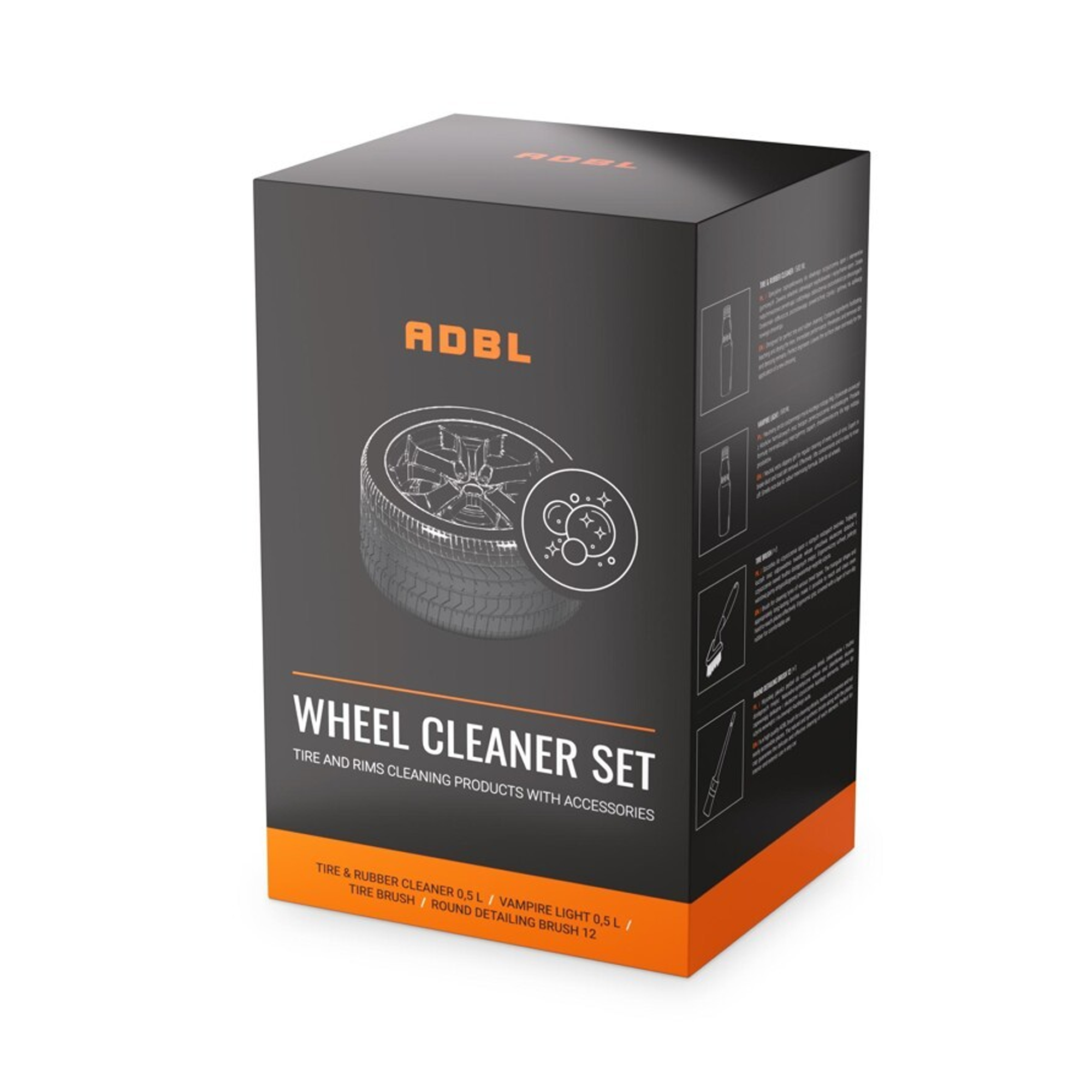 E-shop Set autokozmetiky ADBL Wheel Cleaner Set