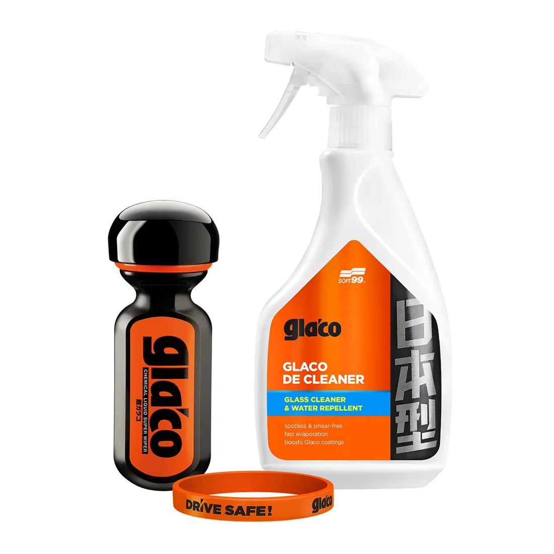 E-shop Súprava na údržbu skiel Soft99 Drive Safe (Ultra Glaco + De Cleaner)