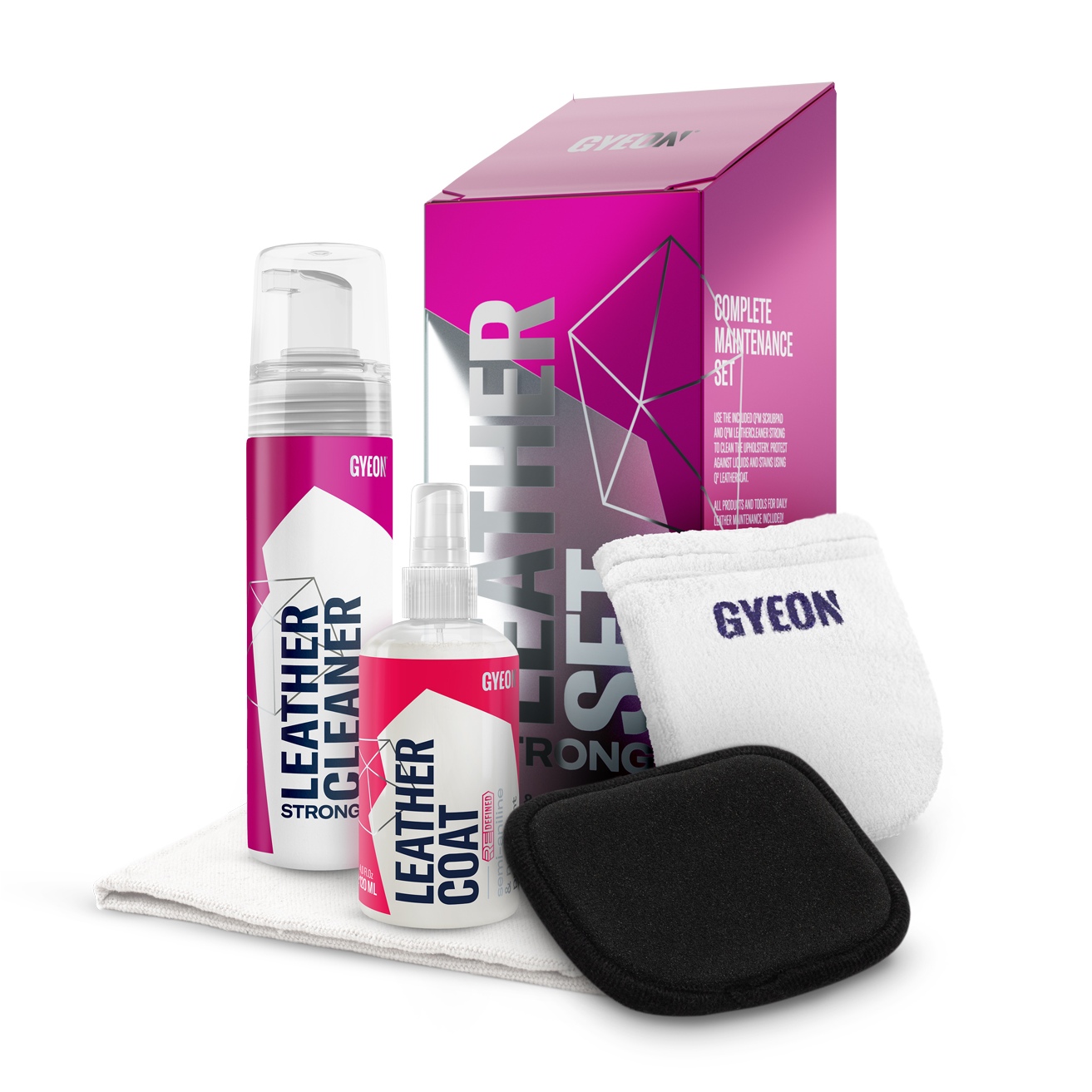 E-shop Sada na čistenie a impregnáciu kože Gyeon Q2M Leather Set Strong