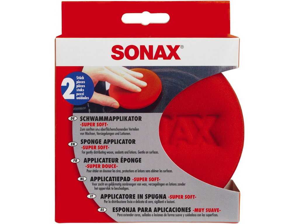 E-shop Sonax Schwamm Applikator Super Soft (2 Pack)