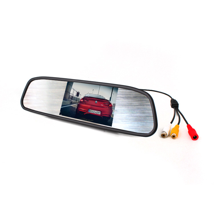 E-shop Univerzálny monitor 4.3 "integrovaný v spätnom zrkadle TFT miror
