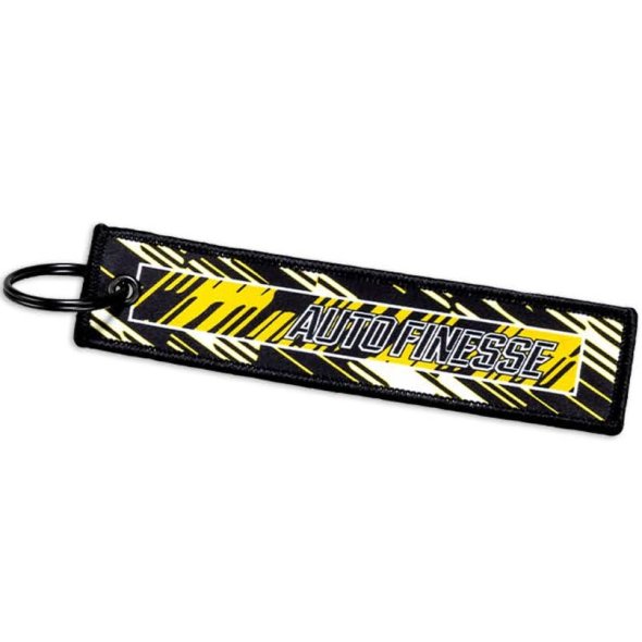 E-shop Prívesok na kľúče Auto Finesse V3 Race Tag Yellow