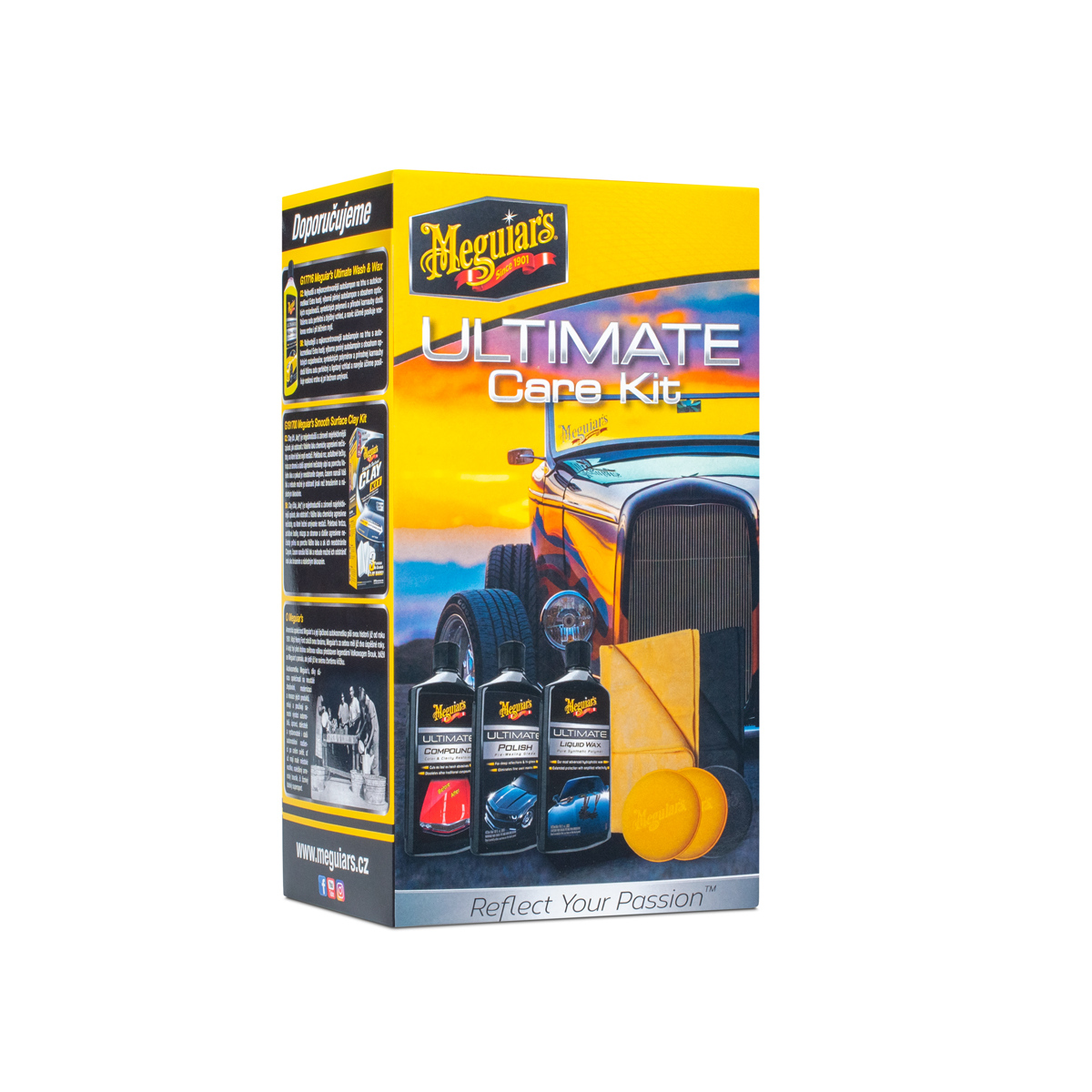 E-shop Kompletná sada autokozmetiky na renováciu, leštenie a ochranu laku Meguiar's Ultimate Care Kit