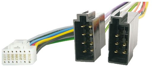 Kenwood 14 pin - ISO konektor