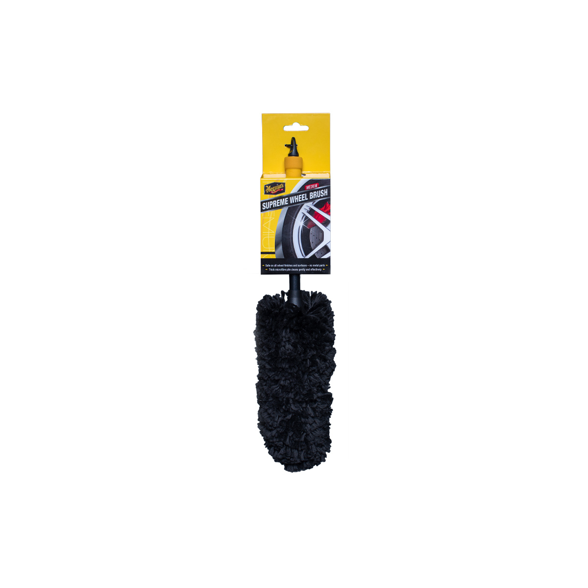 E-shop Mikrovláknová kefa na kolesá Meguiar's Supreme Wheel Brush - Medium