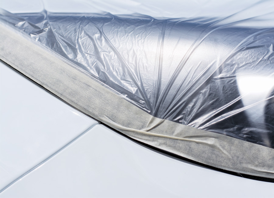 E-shop Zakrývacia fólia 3M s lepiacou páskou - rolka 90 cm x 25 m (05969)
