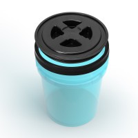 Veko Carbon Collective Gamma Seal Bucket Lids - Black