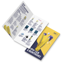 Informačný leták Gyeon PPF Film & Maintenance leaflet
