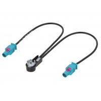 Anténny adaptér Per.Pic. A9700I/2UNIV 2X FAKRA - ISO