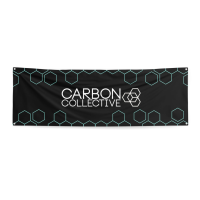 Banner Carbon Collective Workshop Banner (Black)