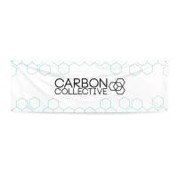 Banner Carbon Collective Workshop Banner (White)