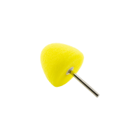 Leštiaci kužeľ Carbon Collective Hex Mini Polishing Cone - Yellow